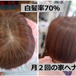 ＃白髪率７０％　＃ヘナとインディゴ　＃うどんと蕎麦　＃ホームヘナ月２回　＃オリジナルブレンド　