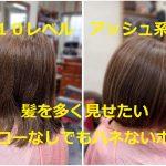 #くせ毛　＃ボブ　＃１０レベル　＃アッシュ系　＃アレルギーがないヘアカラー　＃痛くないヘアカラー