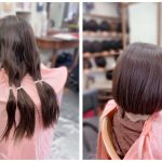 ＃ヘアドネーション　＃洗いやすい　＃乾かしやすい　＃毛量の取り方　