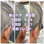 ＃痒みがなくてうれしい　＃美らヘナ　＃美ら藍　＃紫根　＃2：7　＃男性にお勧め　＃ハーブカラー　