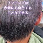 ＃紫が好評だそうです　＃美らヘナ　＃美ら藍　＃1：4ブレンドは　＃紫紺色　＃紫が映える